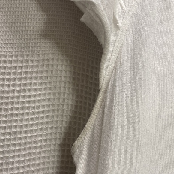 Anthropologie Classic White Short Sleeve Tee - Picture 6 of 9